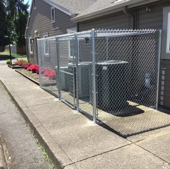 Deer and garden fencing in Eugene, Oregon